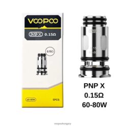 VOOPOO PNP X tekercsek (5db) 0,15 ohm 8F6LBB605 VOOPOO Porlasztó