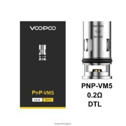 VOOPOO PNP tekercsek (5db) pnp-vm5 8F6LBB599 VOOPOO Porlasztó