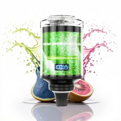 JNR Mega Shisha Hookah 100K Kivi Márkuja Guava 2200mAh 60ml 2% nikotin