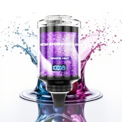 JNR Mega Shisha Hookah 100K Szőlő Menta 2200mAh 60ml 2% nikotin