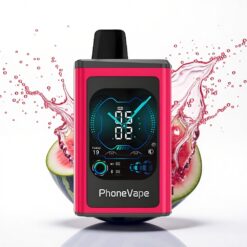 JNR PhoneVape 30000 Görögdinnye Jég 850mAh Típus-C Nikotin 2% 5% Szabályozható Légáramlás