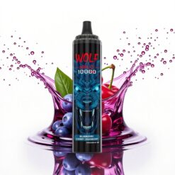 JNR Wolf Niplo 10000 Áfonya Cseresznye Vörösáfonya 650mAh 20ml 5% nikotin