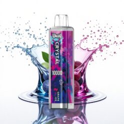Uwin Crystal 10000 Puffs Szőlőjég RGB fény 650mAh 18ml