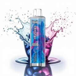 Uwin Crystal 10000 Puffs Áfonya Jégen RGB Fény 650mAh