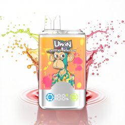 Uwin Crystal Twins 40000 Puffs Barack Mango Ananász Red Bull 0,6 Ohm Mesh Coil és 850mAh