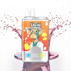 Uwin Crystal Twins 40000 Puffs Eper Banán Szerelem 32ml 850mAh Kettős Íz