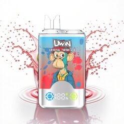 Uwin Crystal Twins 40000 Puffs Eper görögdinnye citrom lime két íz 850mAh 32ml