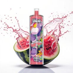 Uwin Shisha Hookah Crystal 20000 Puffs Görögdinnye Jég Mesh tekercs 650 mAh