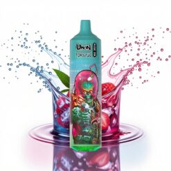 Uwin Tornado 35K Music Puffs Eper Málna Cseresznye Jég 600mAh Mesh