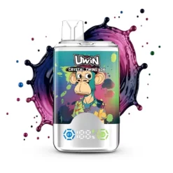 Uwin Crystal Twins 40000 Slukk – Dupla ízű Eldobható Vape 32ml 850mAh